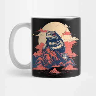 Japanese Giant Frog as a symbol of Wisdom Mug